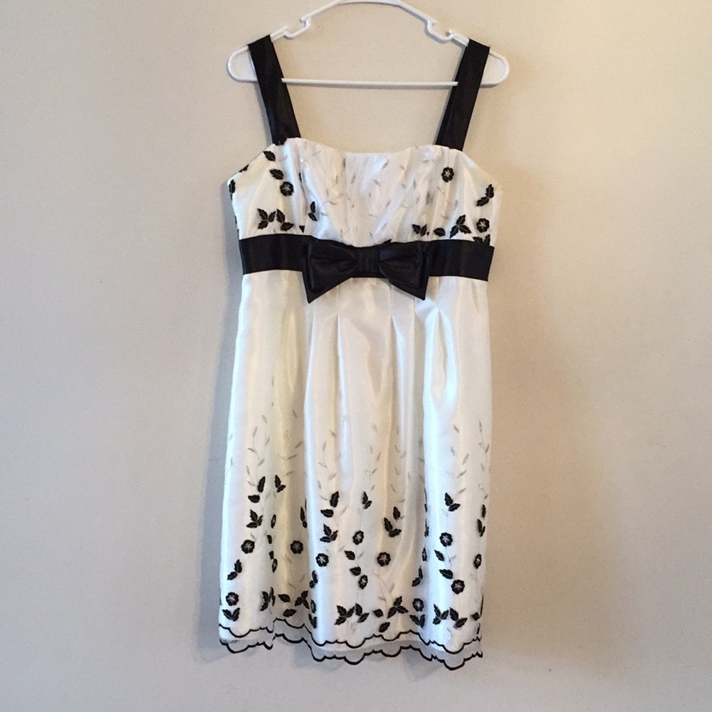 Embroidered Flower Dress